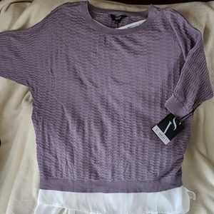Short sleeve sweater